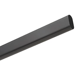 BLACK OVAL TUBE 1219MM BLACK