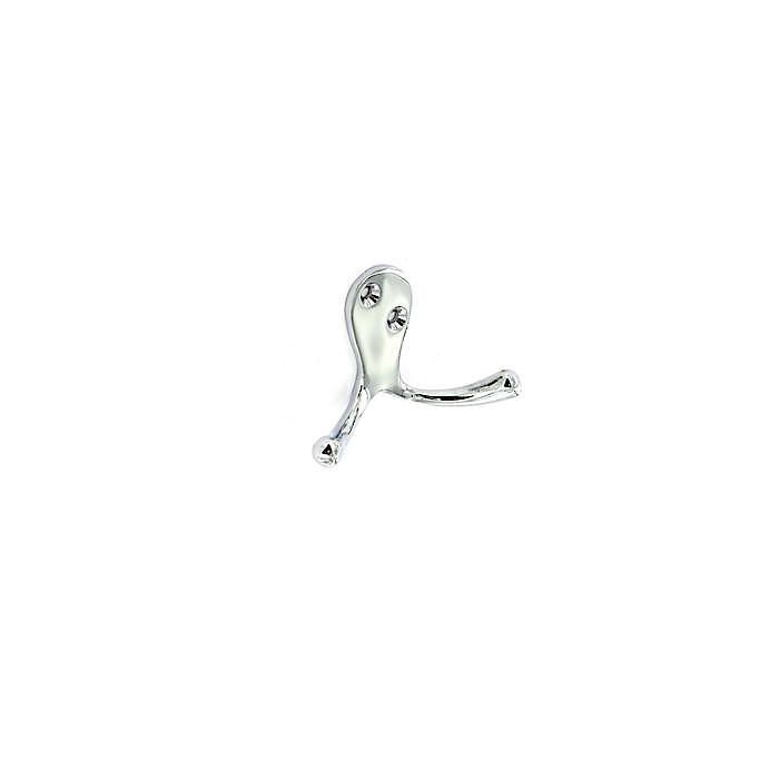 DOUBLE ROBE HOOK CHROME