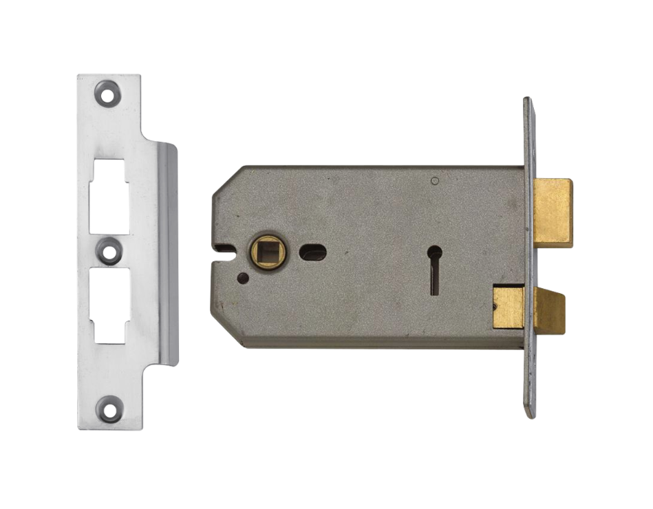 UNION 2077 HORIZONTAL SASH LOCK 125MM SC