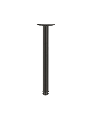 MATT BLACK WORKTOP LEGS 710MM X 60MM (PACK OF 4)