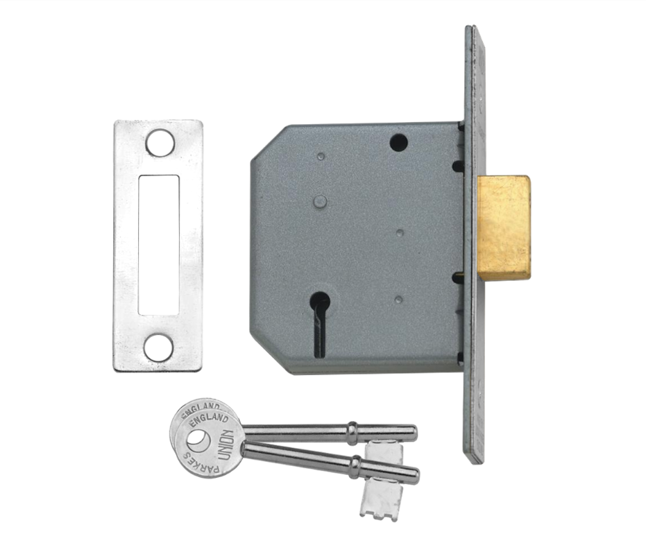 UNION 2177 3L MORTICE DEADLOCK 63MM SC