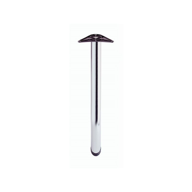 WORKTOP LEG 710MM X 60MM CHROME PLATED