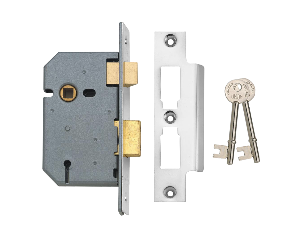 UNION 2277 3L MORTICE SASHLOCK 63MM SC