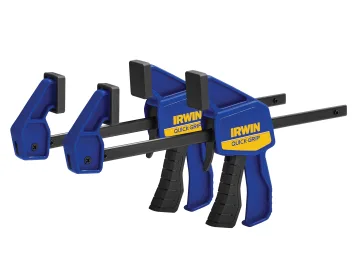 QUICK-GRIP 6" QUICK CHANGE MINI BAR CLAMP (TWIN PACK)