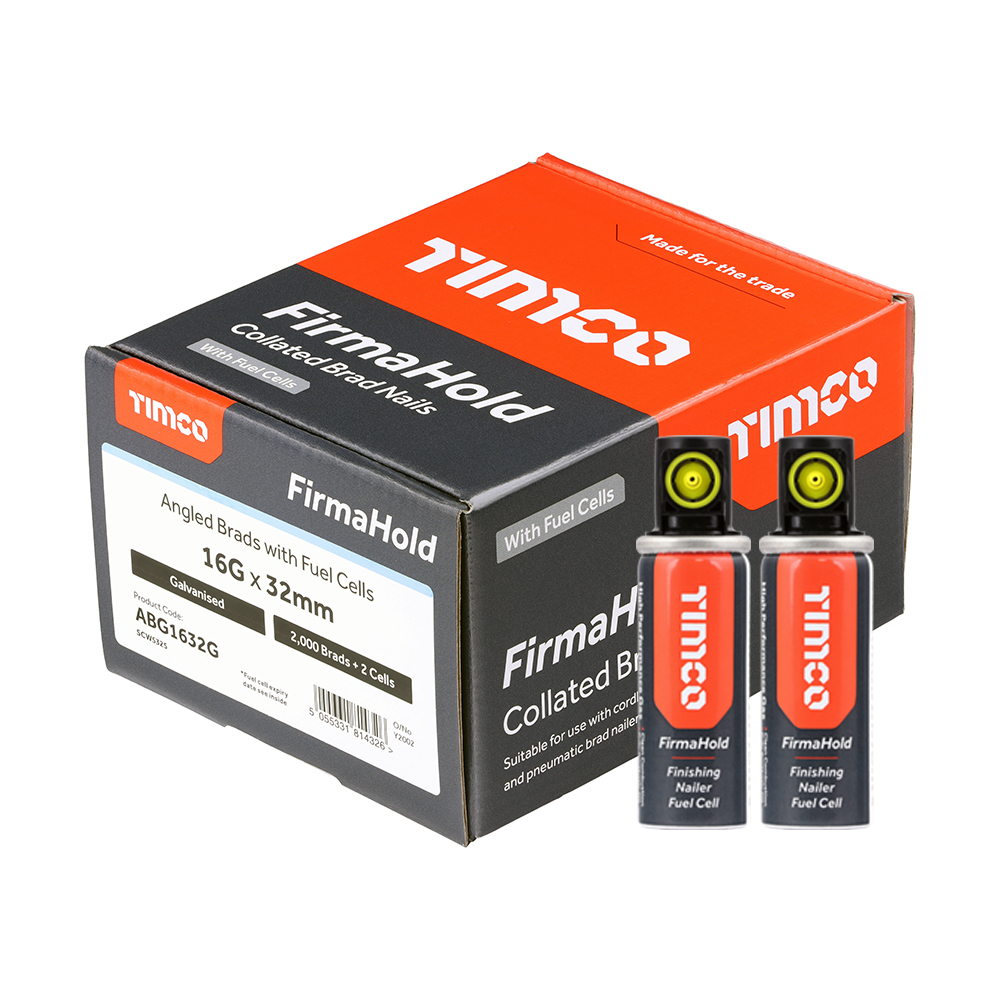 FIRMAHOLD 32MM X 16G ANGLED BRADS WITH GAS (2000)
