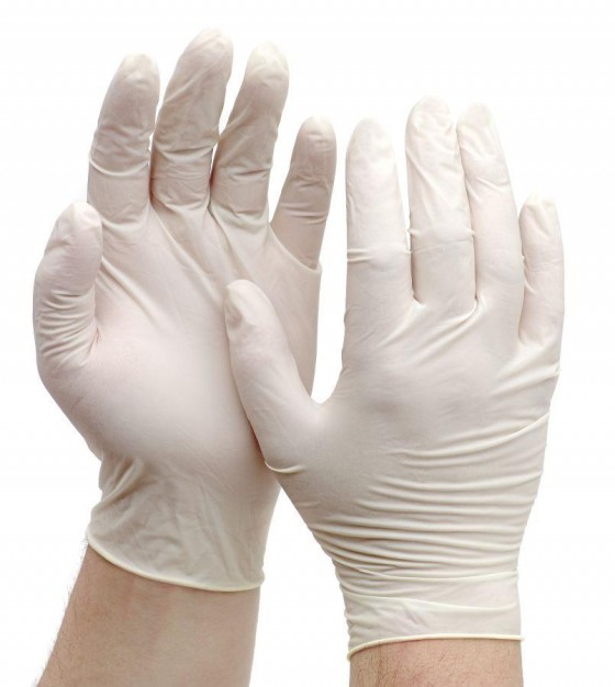 POWDER FREE LATEX GLOVES XL (100)