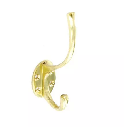 BRASS HAT & COAT HOOK