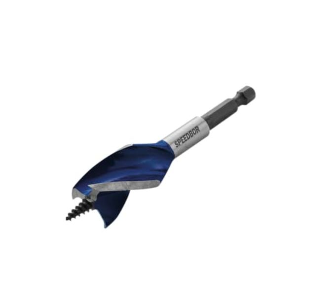 IRWIN 6X BLUE GROOVE STUBBY WOOD BIT 14MM X 100MM