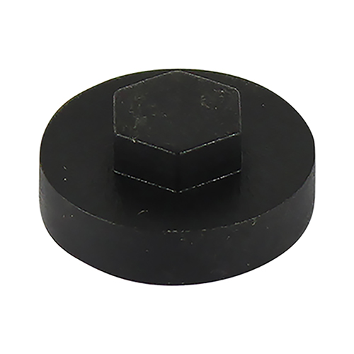 HEX HEAD COVER CAP BLACK