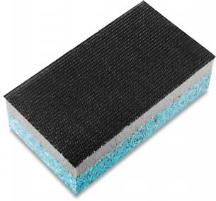 HAND SANDING BLOCK HARD/SOFT 70MM X 125MM X 38MM