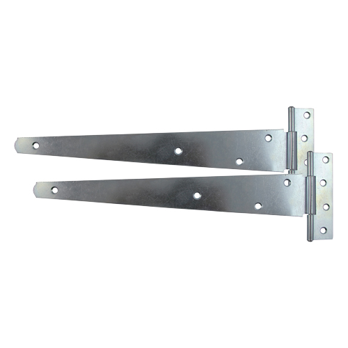 MEDIUM TEE HINGES 12" HOT DIPPED GALVANISED (PAIR)