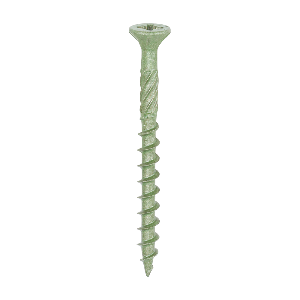 4.5 X 50 DECKING SCREWS EXTERIOR GREEN