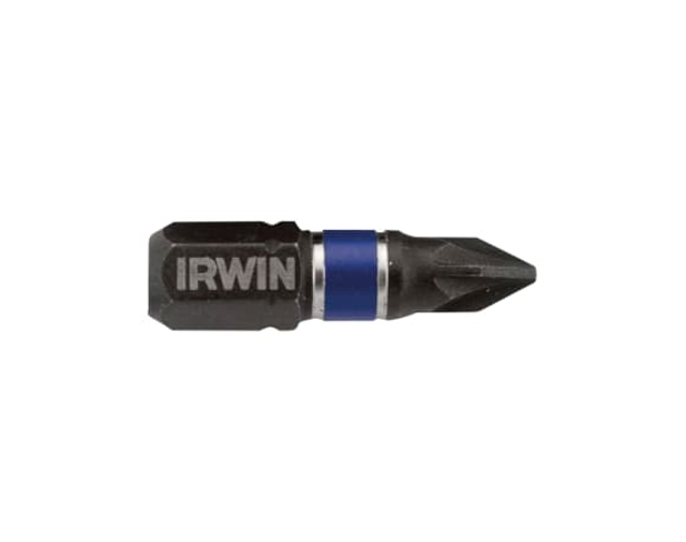IRWIN IMPACT PRO PERFORMANCE BITS PZ3 X 25MM (PACK 2)