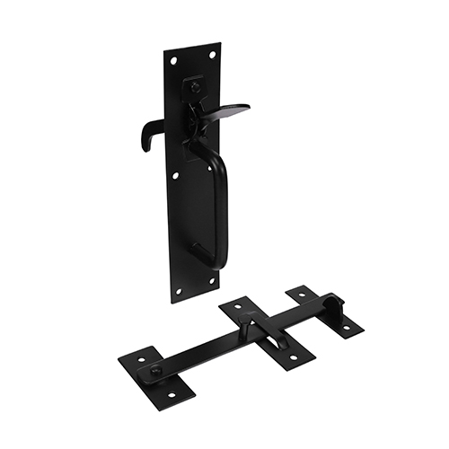 MEDIUM DUTY SUFFOLK LATCH BLACK