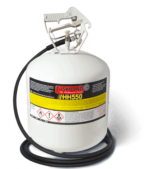 TUSKBOND HH550 -22LTR CLEAR SPRAY ADHESIVE