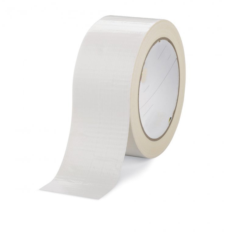 50MTR X 50M GAFFER TAPE - WHITE (DUCT)