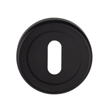 SZM003 STD KEY ESCUTCHEON - MATT BLACK