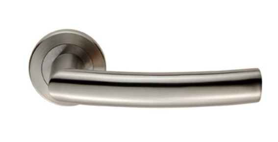 SWL1165-SSS  SCIMITAR LEVER ON ROSE