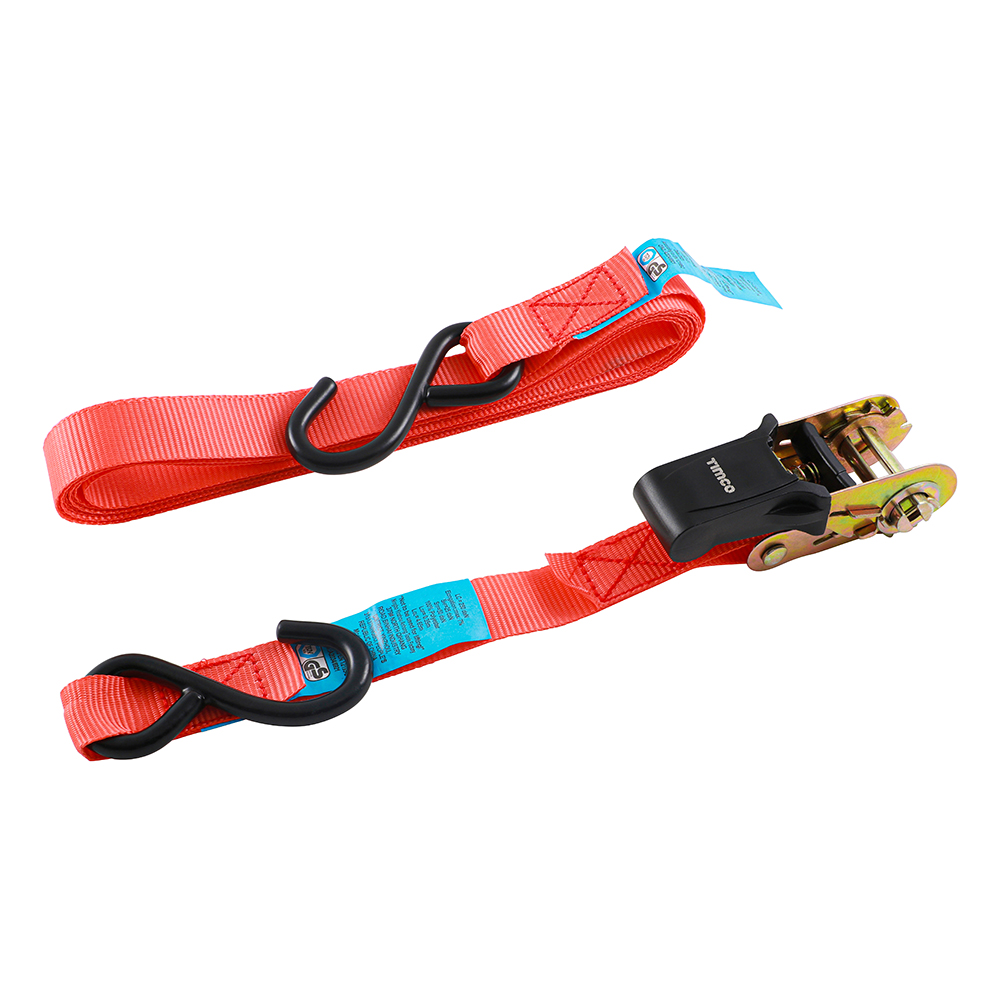 TIMCO RATCHET STRAPS - 5MTR X 25MM