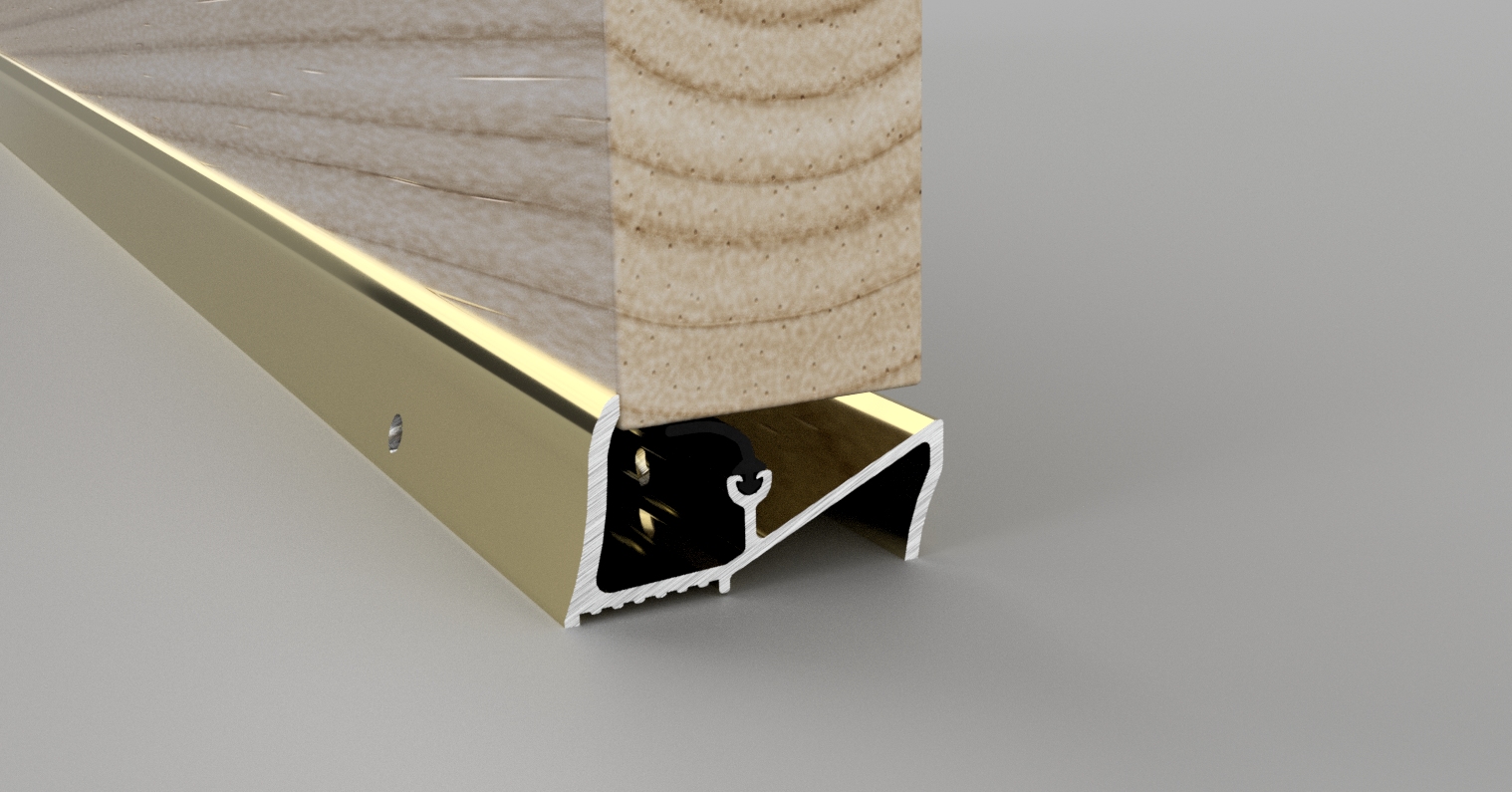 LOWLINE 3'0" GOLD THRESHOLD SILL INWARD