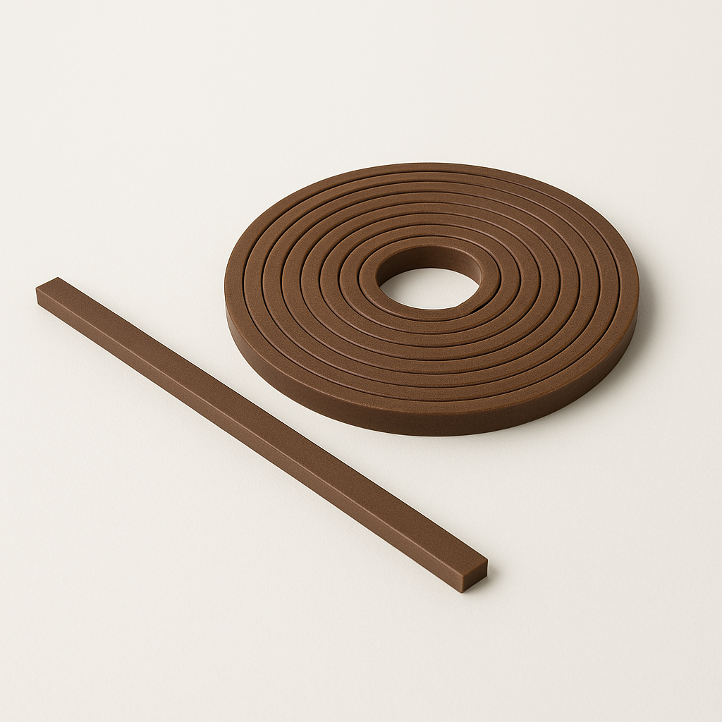 2.1M X 15MM X 4MM FIRE SEAL - BROWN