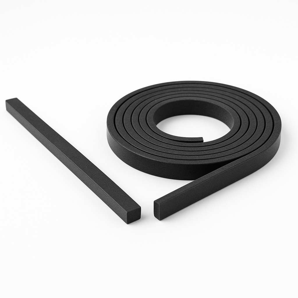 2.1M X 15MM X 4MM FIRE + SMOKE SEAL-BLACK