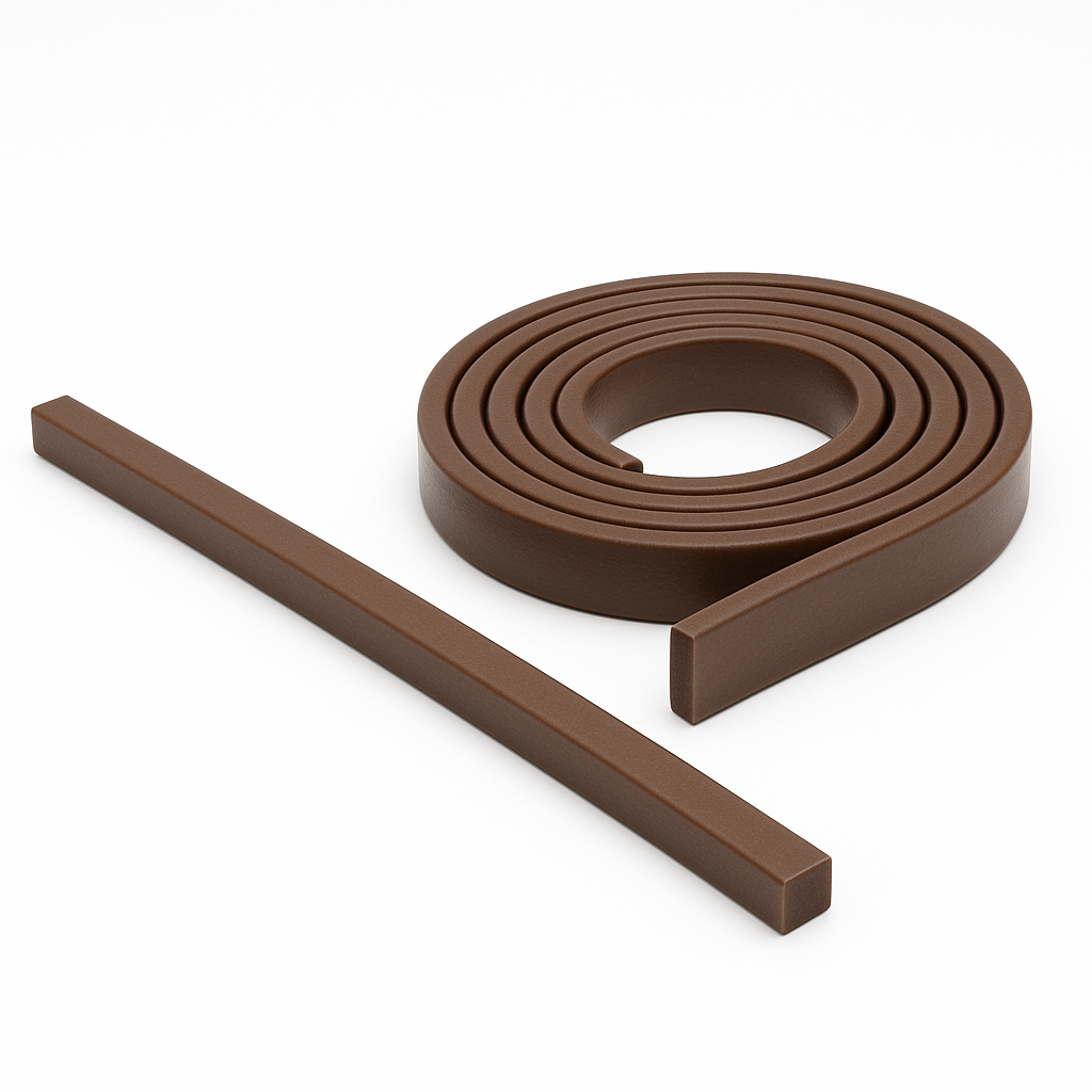 2.1M X 10MM X 4MM FIRE + SMOKE SEAL-BROWN