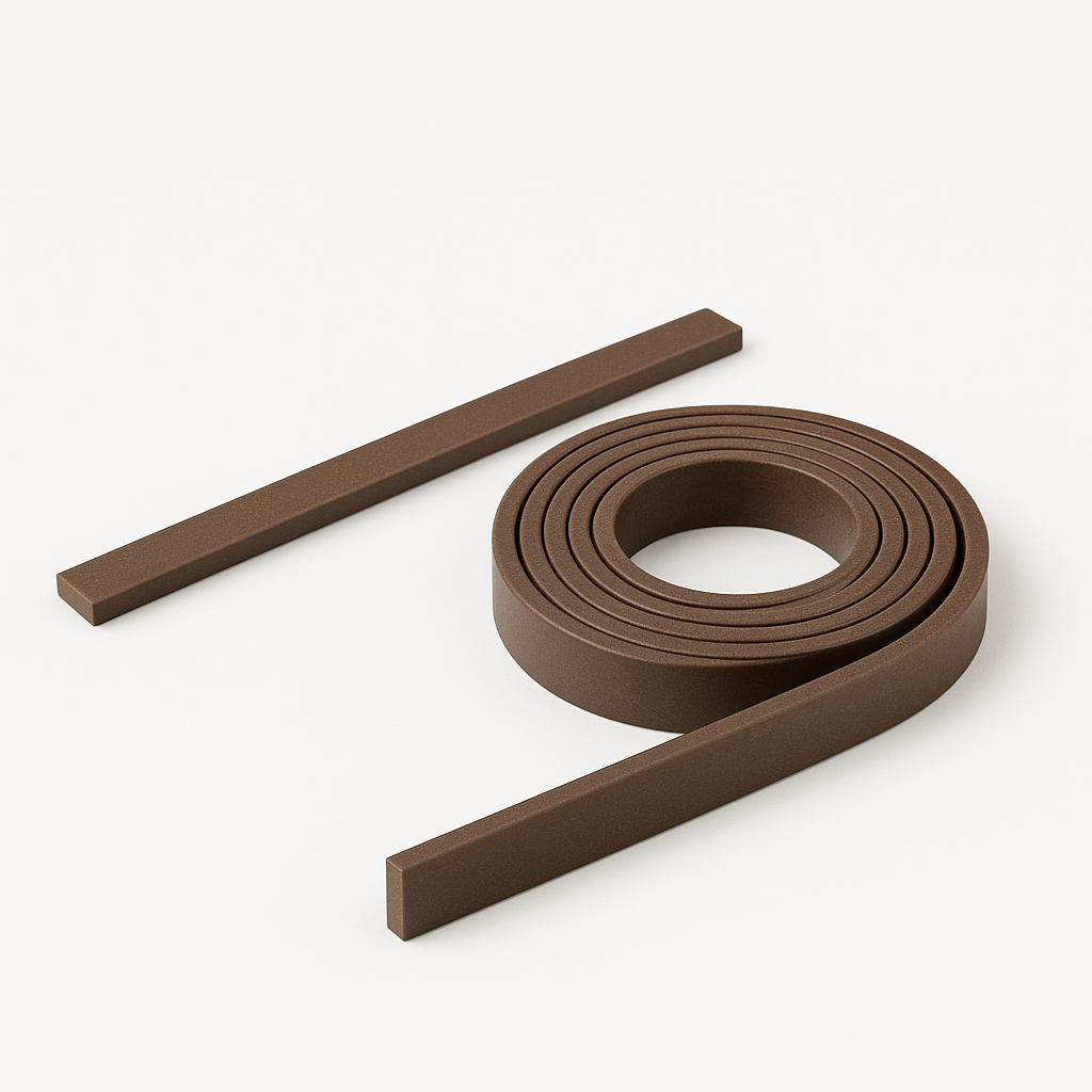 2.1M X 20MM X 4MM FIRE + SMOKE SEAL-BROWN