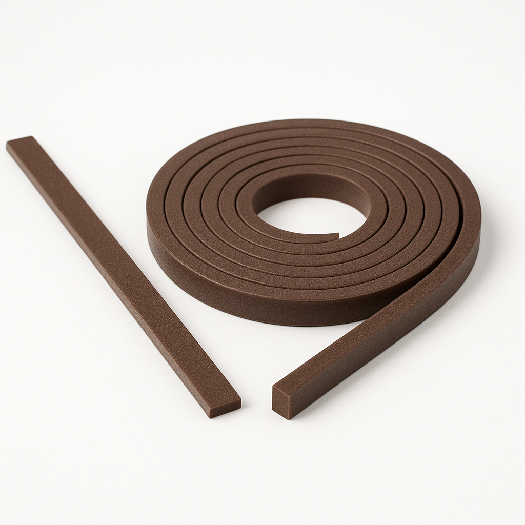 2.1M X 10MM X 4MM FIRE SEAL - BROWN