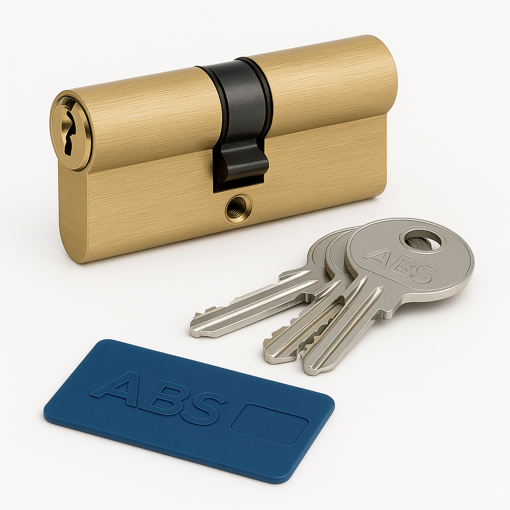 ABS 30 X 30 CYLINDER PC - 3KEYS & CARD