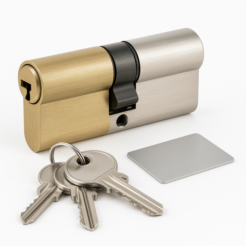 ABS 40 X 55 CYLINDER PC - 3KEYS & CARD