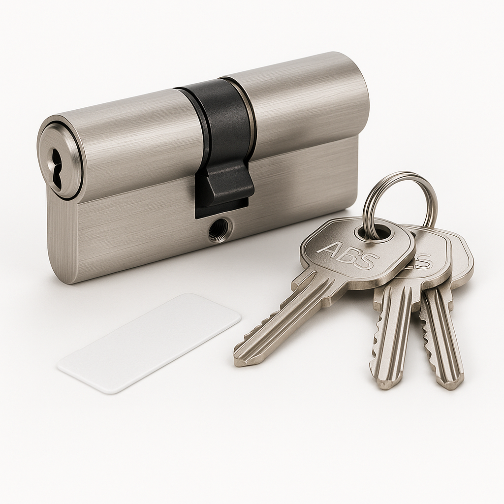 ABS 45 X 55 CYLINDER PC - 3KEYS & CARD