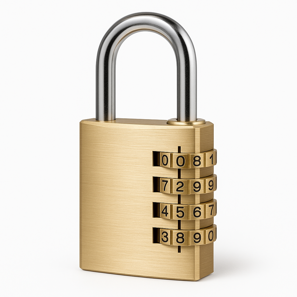 ABUS 50MM 4 DIGIT COMBINATION PADLOCK