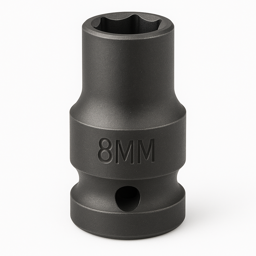 ADDAX 8MM IMPACT SOCKET 1/2" SQ DRIVE
