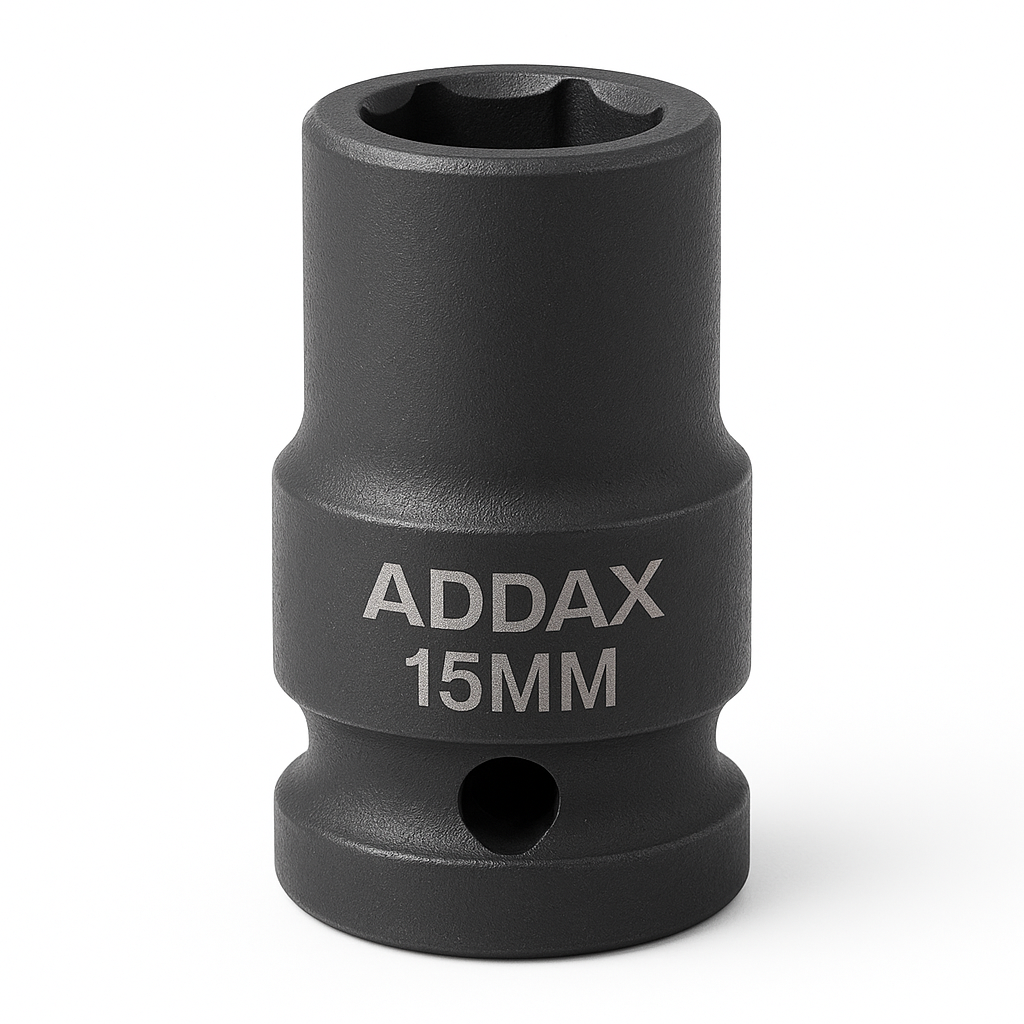 ADDAX 15MM IMPACT SOCKET 1/2" SQ DRIVE
