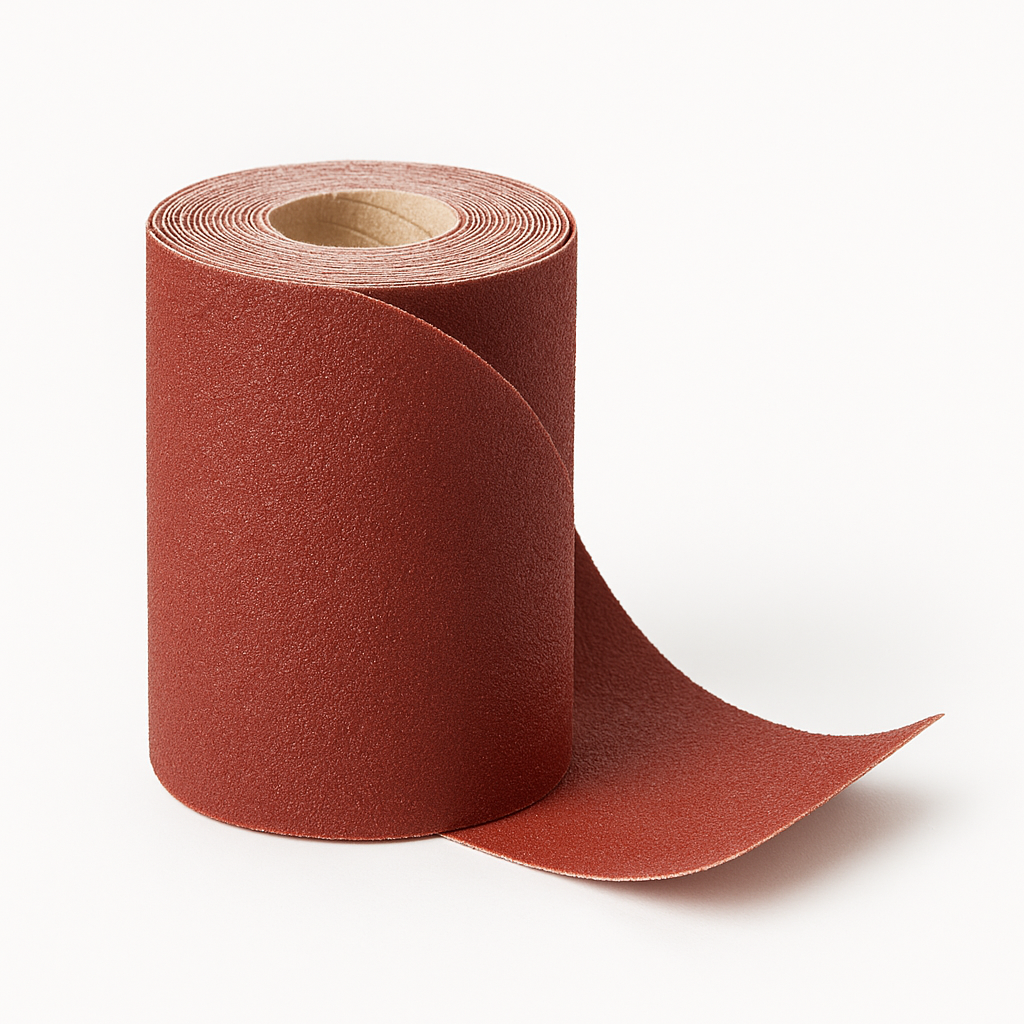 ADDAX 10M X 115MM SANDPAPER ROLL RED 60G