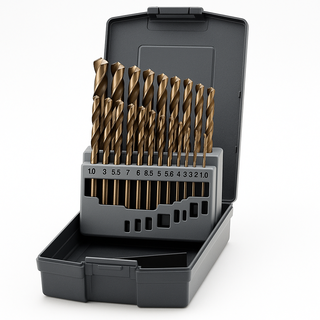 ADDAX 19PCE COBALT JOBBER DRILL SET