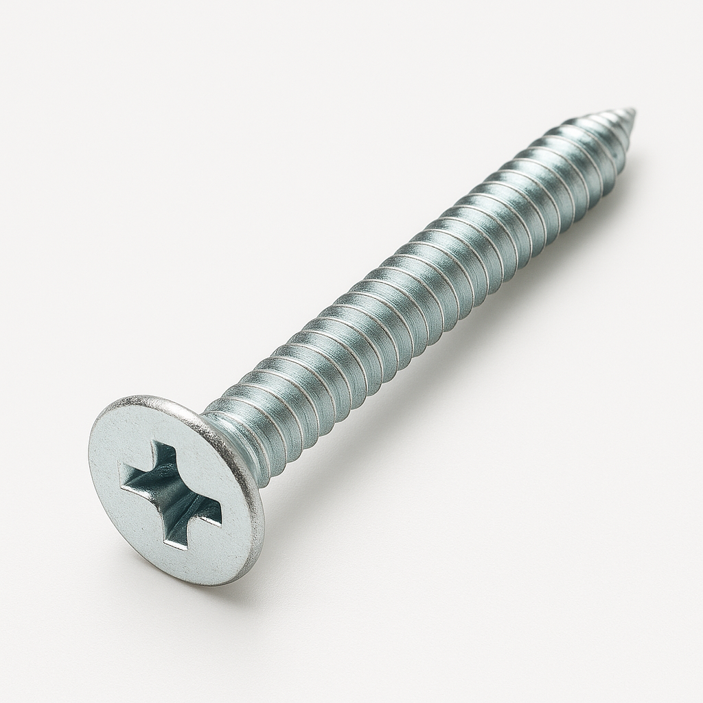 M5 X 50 BZP CSK POZI MACHINE SCREWS