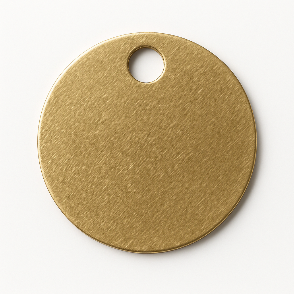 38MM BRASS TAGS