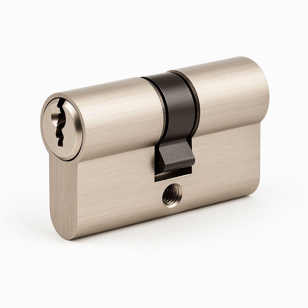 AS1160 45 X 45MM N.P DOUBLE EURO CYLINDER