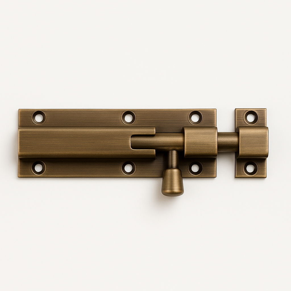 ASB6AB 6" DOOR BOLT ANTIQUE BRASS