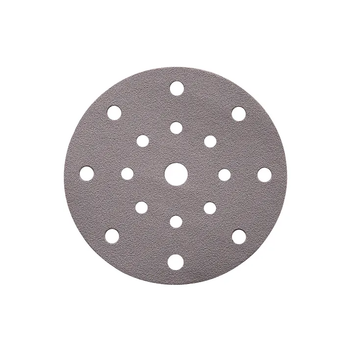 Q-SILVER 150MM GRIP ABRASIVE DISCS 17 HOLE P400