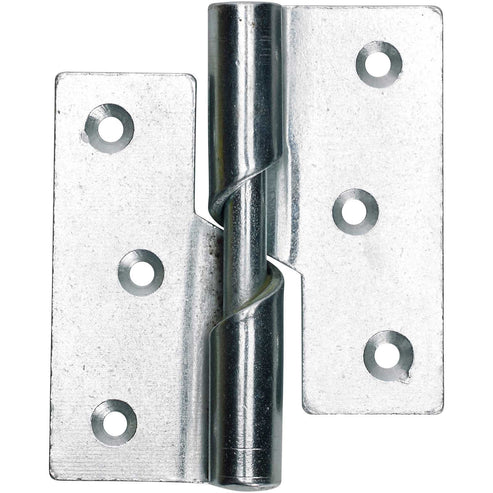 466 3" RH RISING BUTT HINGE ZINC PLATED (PAIR)