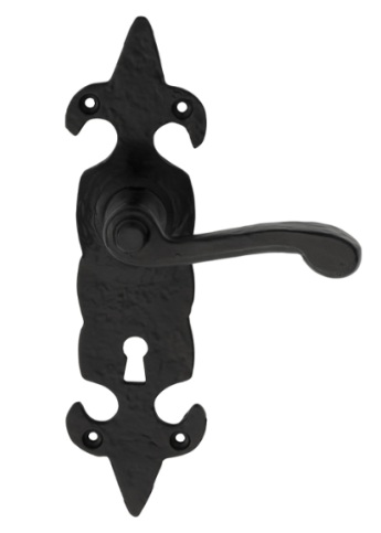 FLEUR DE LYS LEVER LOCK HANDLES (PR)