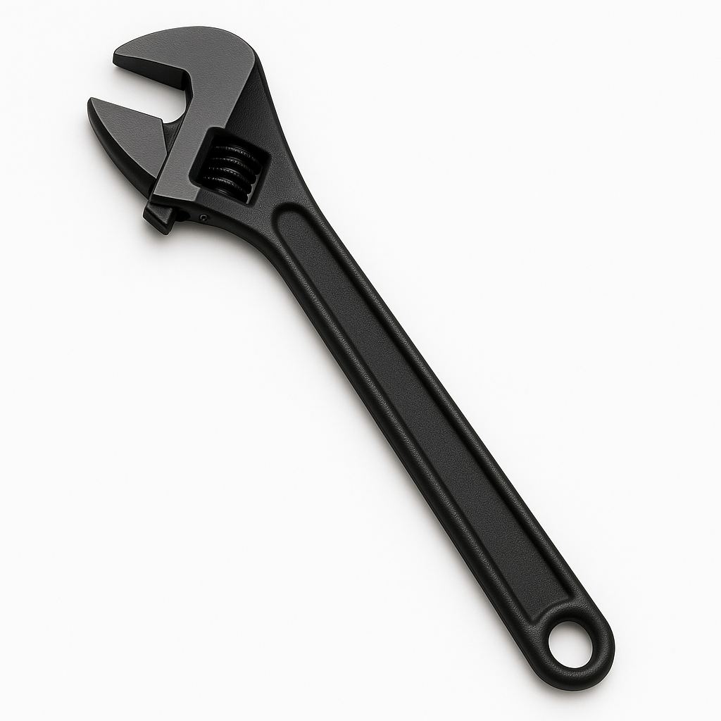 BAHCO 8073 BLACK ADJUSTABLE WRENCH 12"