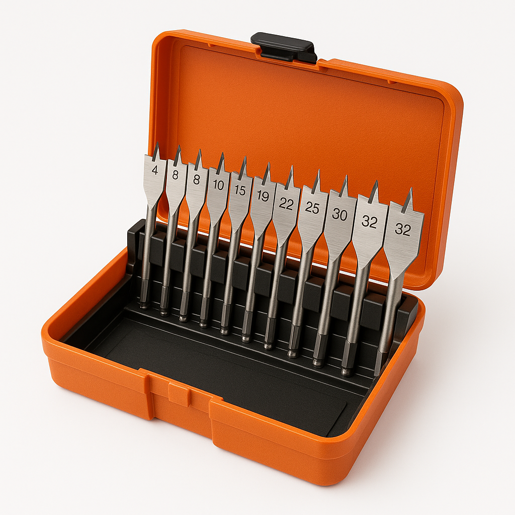 BAHCO 15 PIECE FLAT BIT SET - 9629 SERIES