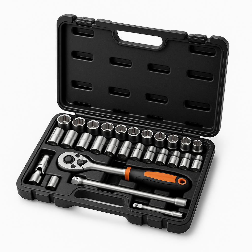 BAHCO S240 24PCE 1/2" SQ DRIVE SOCKET SET