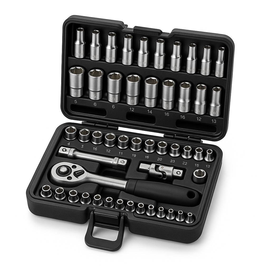 BAHCO SOCKET SET OF 25 METRIC 1/4" DRIVE