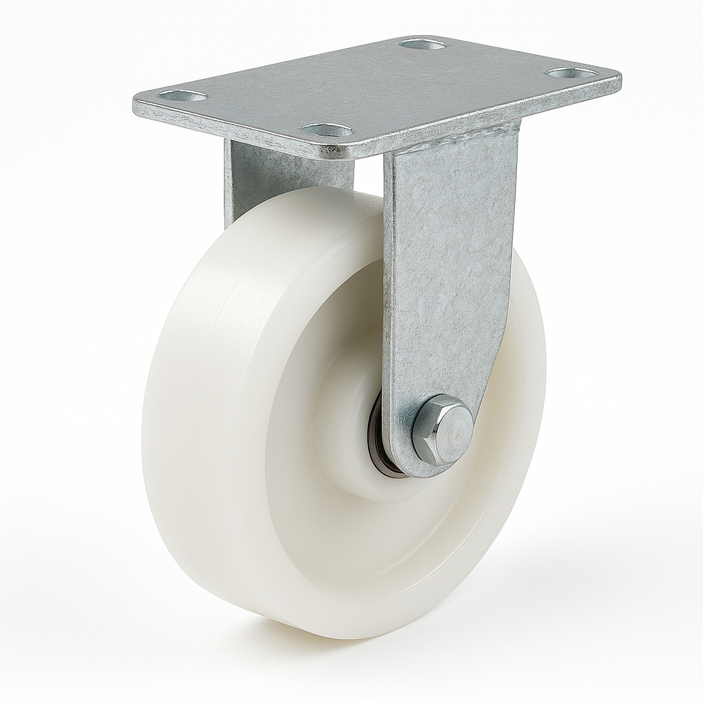 4" NYLON FIXED CASTORS