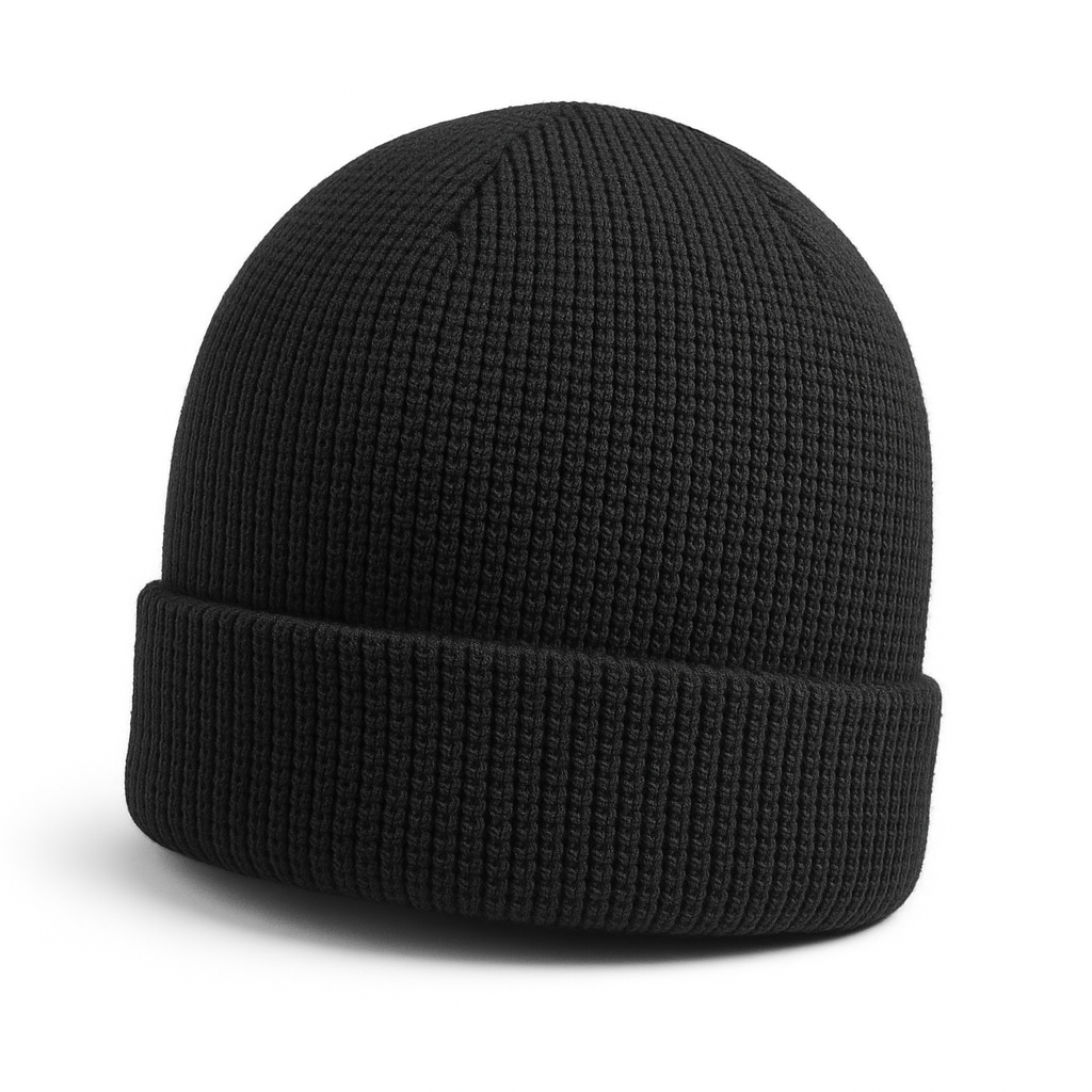 SCRUFFS KNITTED THINSULATE BLACK BEANIE
